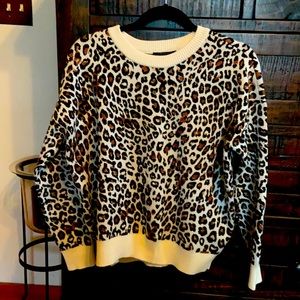 Leopard Print Sweater